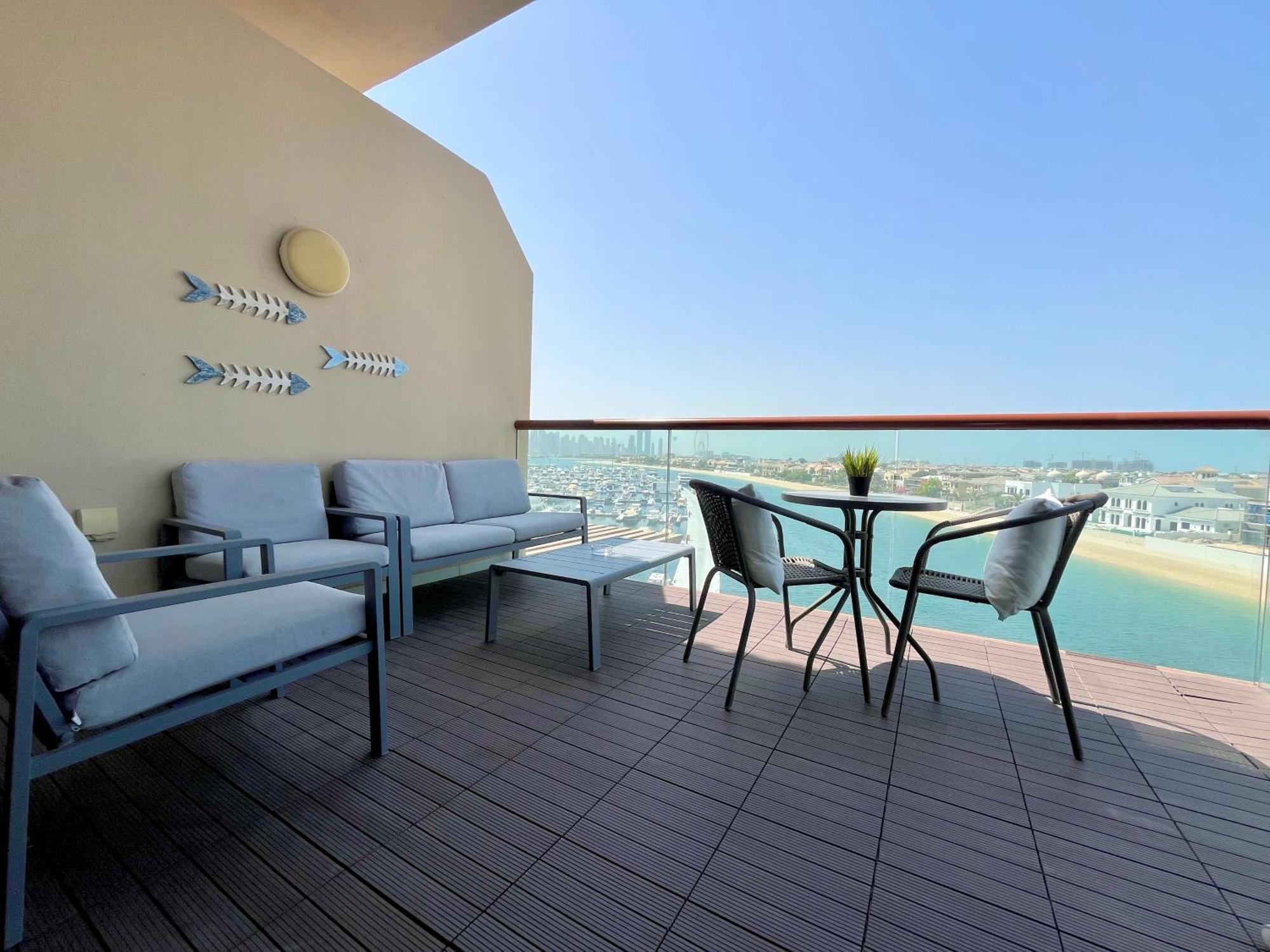 Palm Jumeirah Upgraded & Cozy Boutique Apartment Dubai Dış mekan fotoğraf