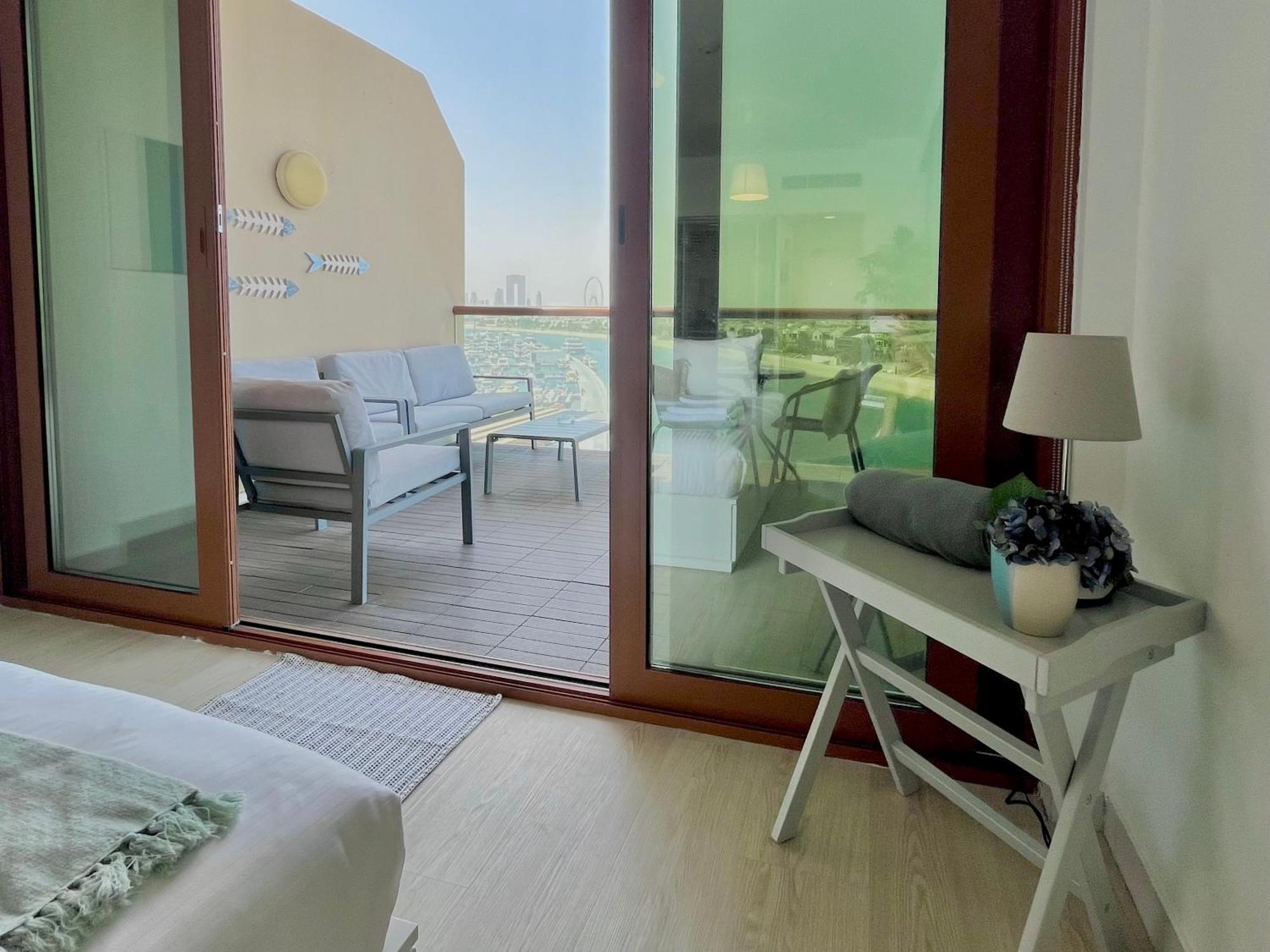 Palm Jumeirah Upgraded & Cozy Boutique Apartment Dubai Dış mekan fotoğraf