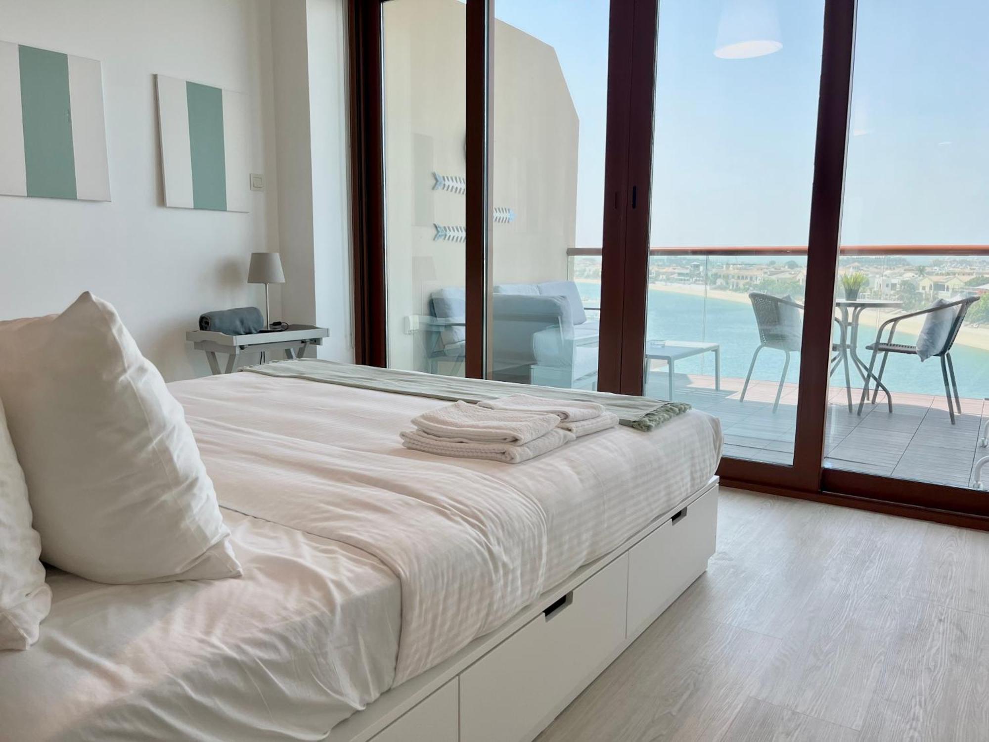 Palm Jumeirah Upgraded & Cozy Boutique Apartment Dubai Dış mekan fotoğraf
