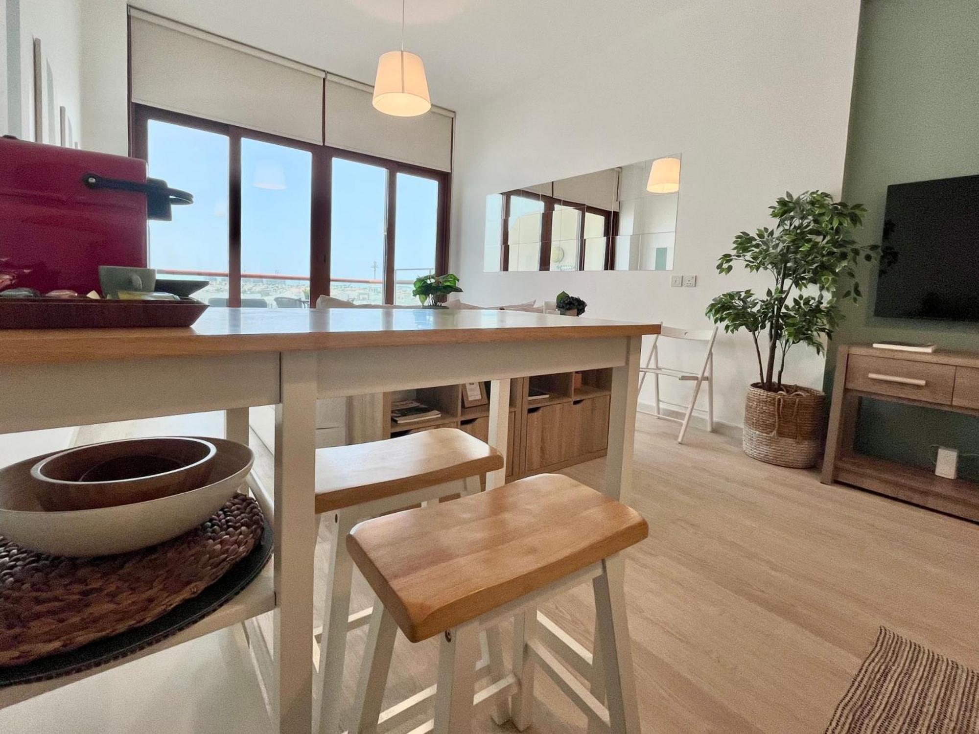 Palm Jumeirah Upgraded & Cozy Boutique Apartment Dubai Dış mekan fotoğraf