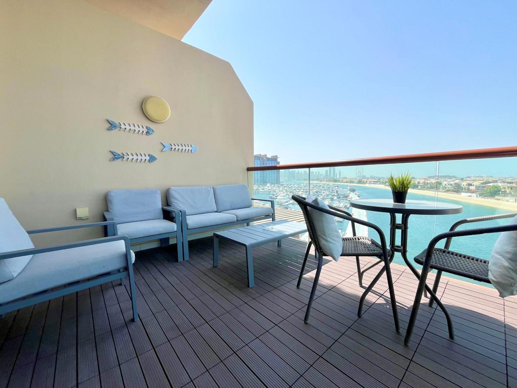 Palm Jumeirah Upgraded & Cozy Boutique Apartment Dubai Dış mekan fotoğraf